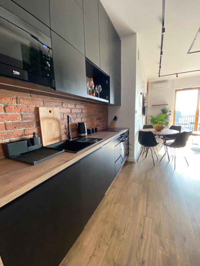 Alpaka Apartments Gdansk -W Cenie Parking, Wifi, Sauna I Silownia - Przepiekny Widok Na Starowke I Motlawe ภายนอก รูปภาพ